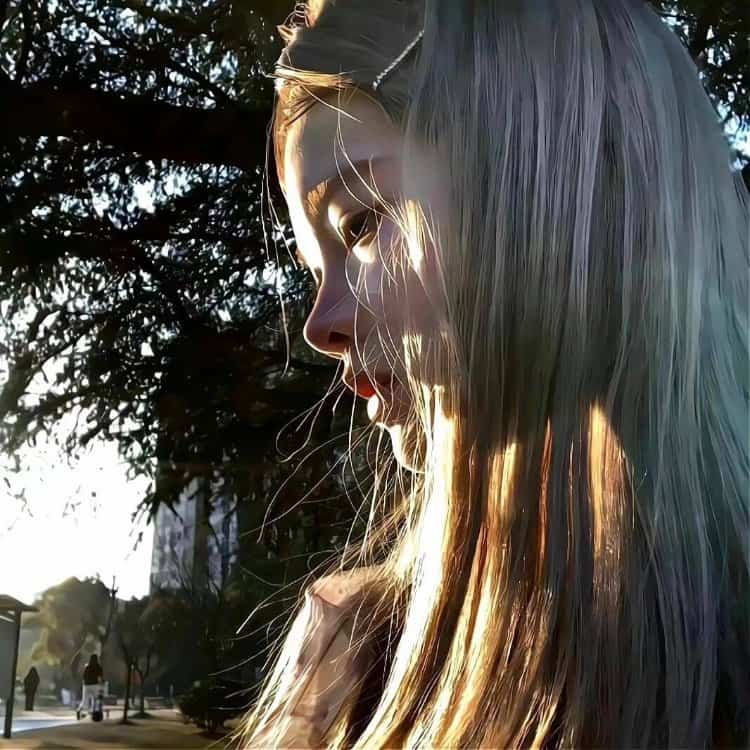 值得你长期不换的女生头像 温柔甜美软妹纸真人头像_10