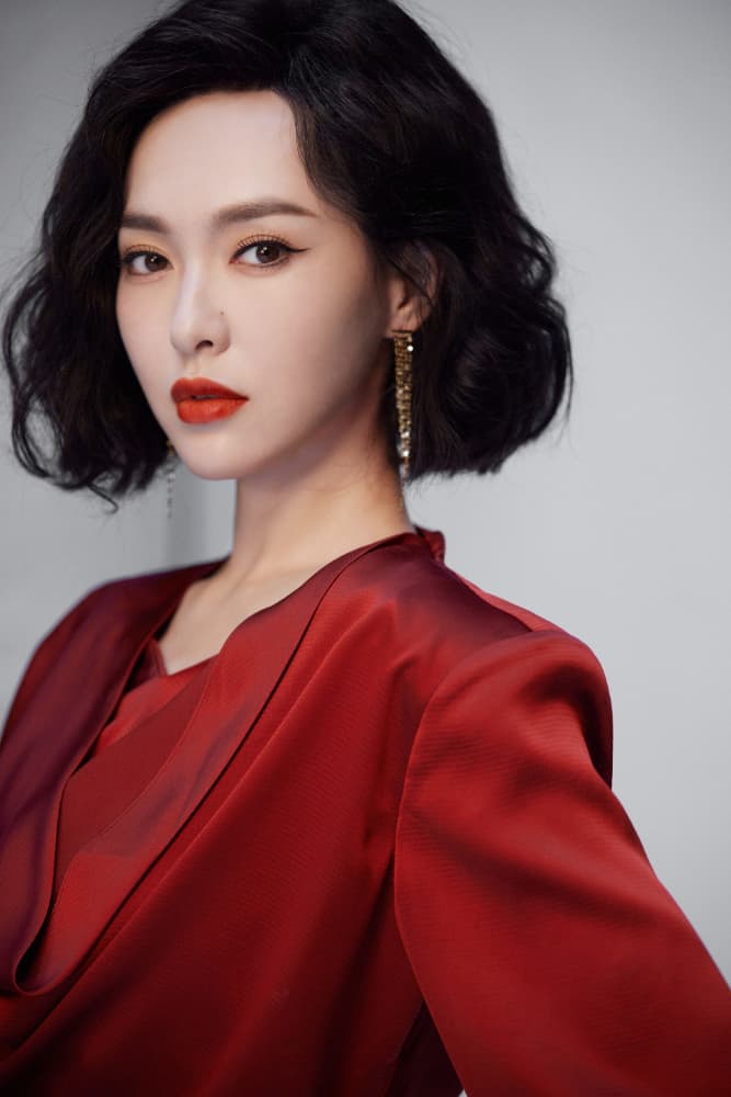 唐嫣王牌对王牌复古港风短发cos狂飙大嫂陈书婷图片_5