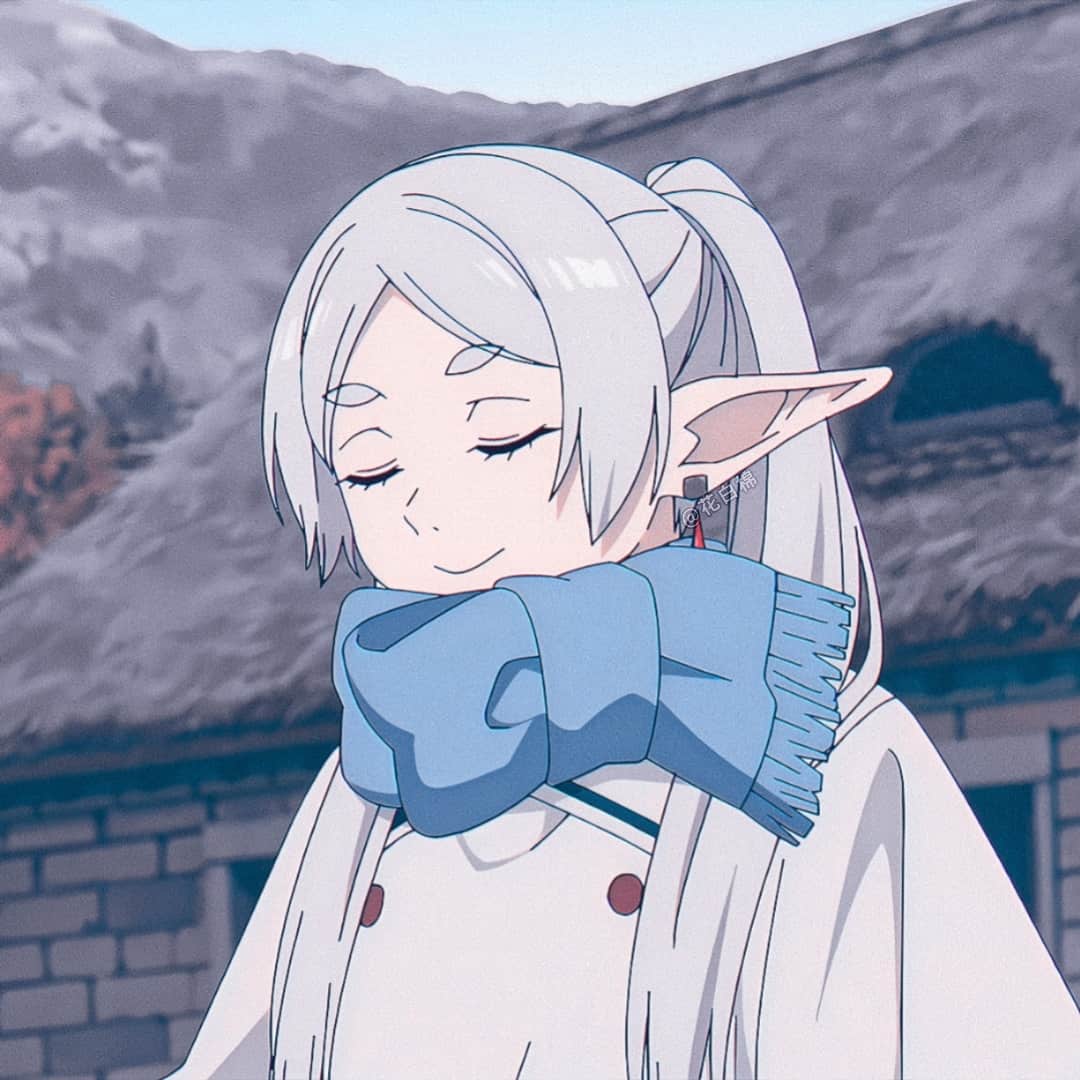 《葬送的芙莉莲》芙莉莲冬季可爱女生头像_6