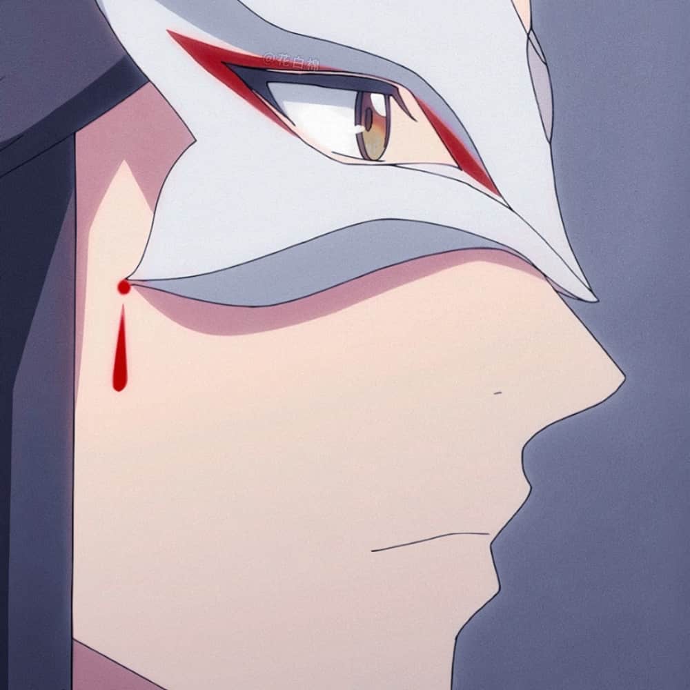 天官赐福 芳心囯师头像 眼罩面具动漫人物头像_7