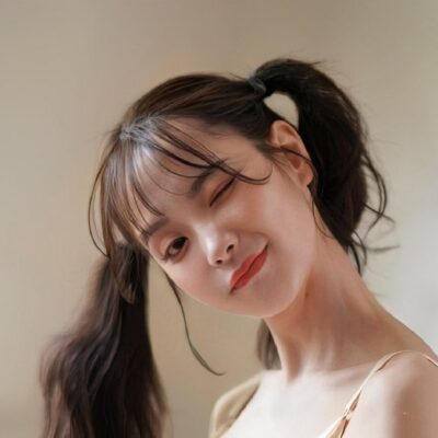 双马尾女孩桃乃木香奈，超可爱双马尾小桃子图片