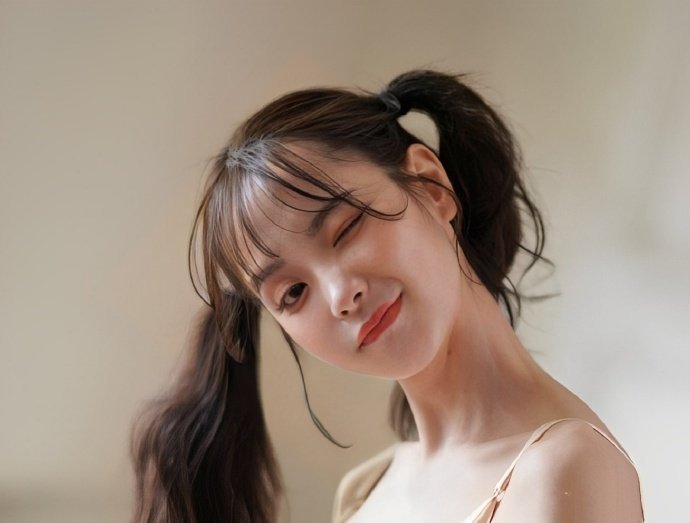 双马尾女孩桃乃木香奈，超可爱双马尾小桃子图片_3