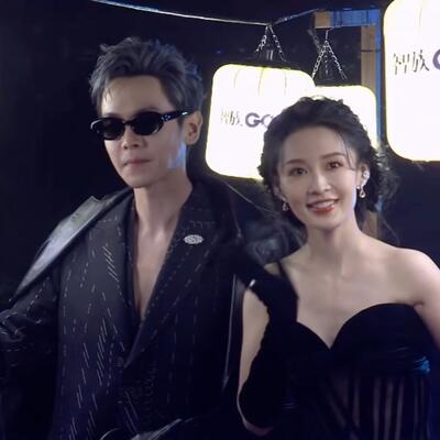 张若昀李沁同船GQ红毯，真是千年修的同船渡