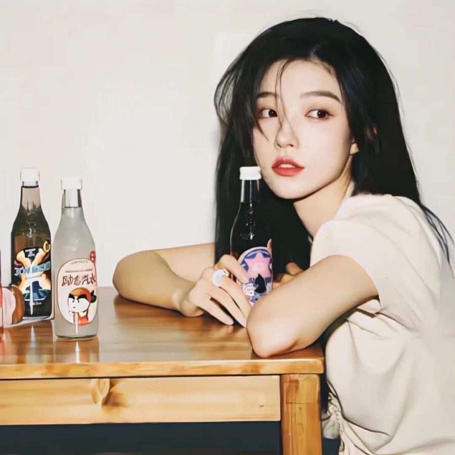 暖暖温馨氛围感温柔女生微信头像 笑得很治愈森系真人女头_13