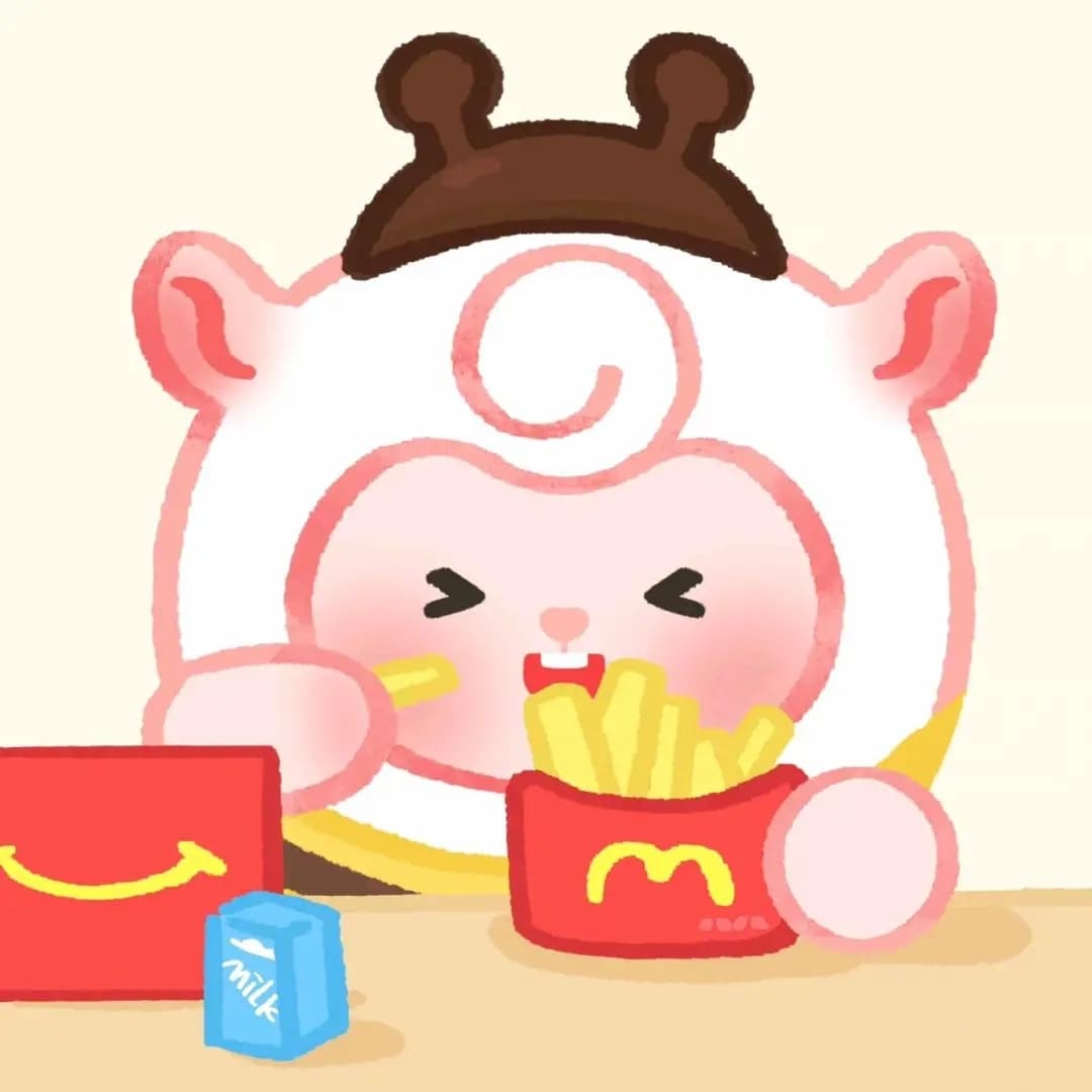 蛋仔派对麦当劳梦幻联动卡通头像_6
