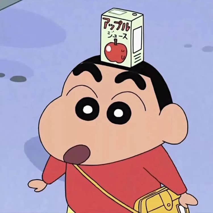 蜡笔小新吃饭吃东西可爱头像_5