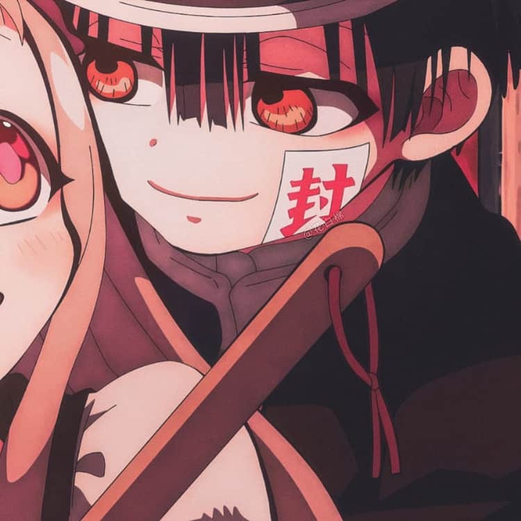 《地缚少年花子君》八寻宁宁 x 花子君 情侣头像_4