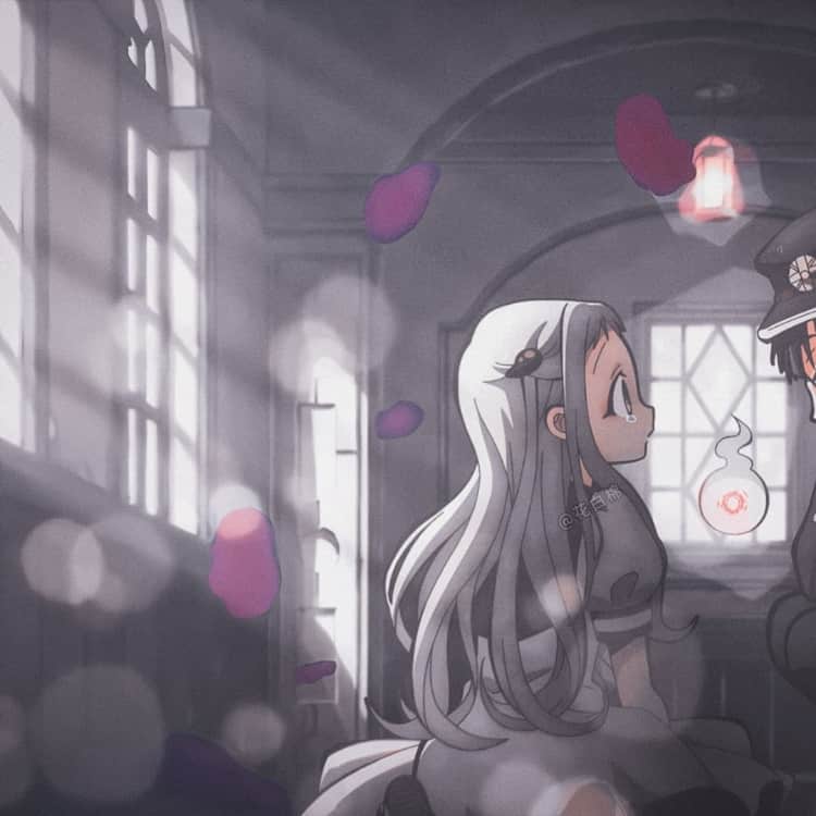 《地缚少年花子君》八寻宁宁 x 花子君 情侣头像_5