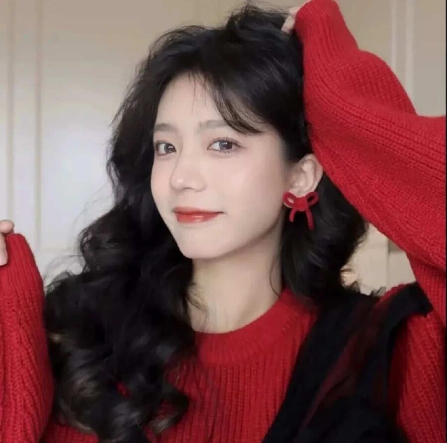 喜气洋洋新年款女生头像 好看又喜庆的可爱微信头像_14