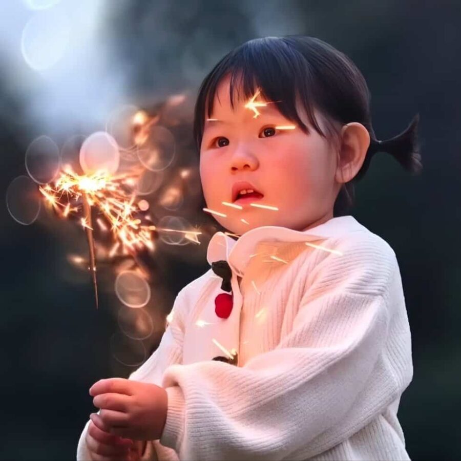 可爱萌娃瑶一瑶小肉包微信头像 肉嘟嘟的脸可爱头像_16