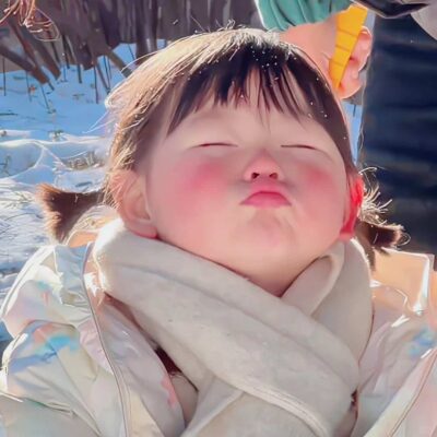 可爱萌娃瑶一瑶小肉包微信头像 肉嘟嘟的脸可爱头像