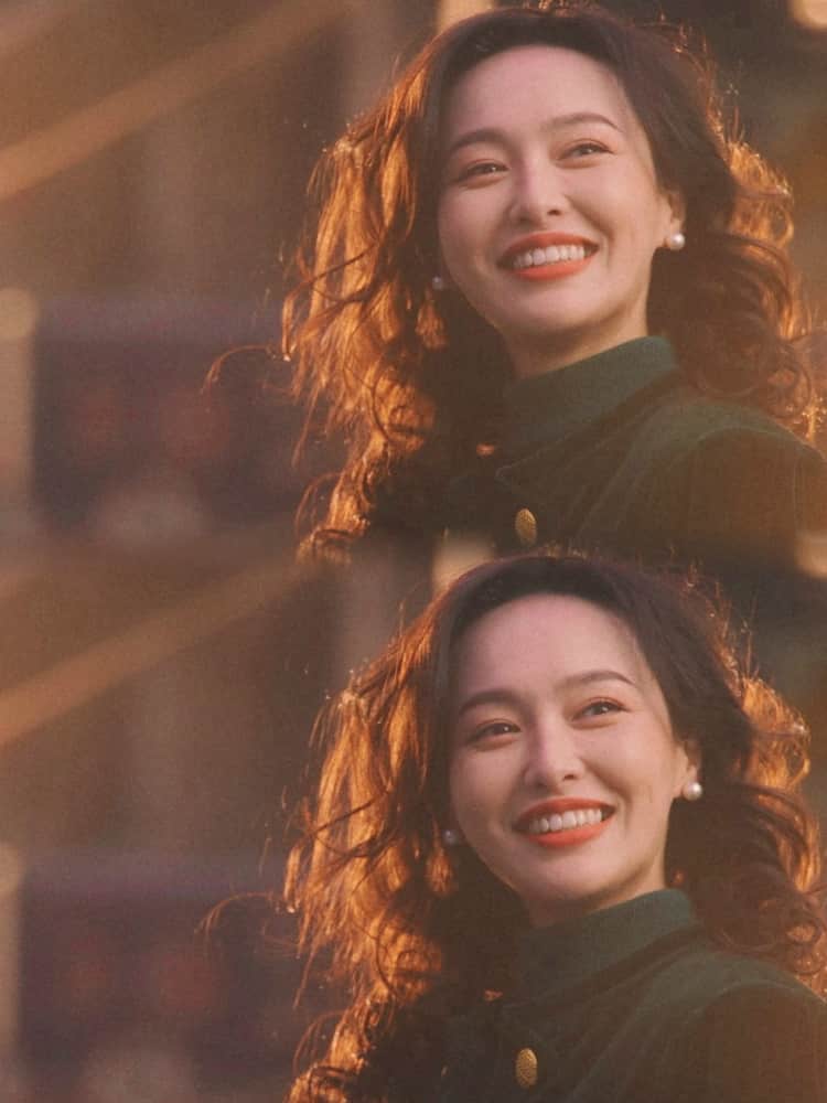 被唐嫣这个镜头美到了,汪小姐《繁华》唯美图片_2