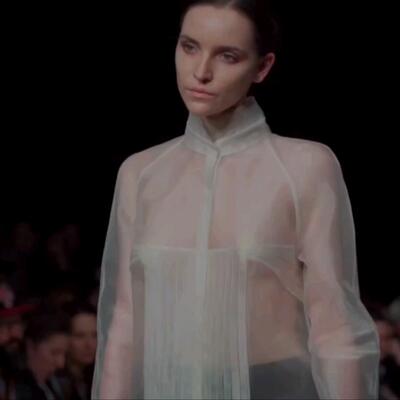 时装走秀全透视服装女装新款展示