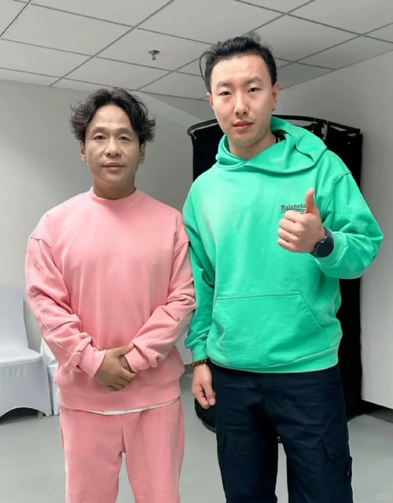宋小宝韩国爆改中分发型 气质一下子上来了_4