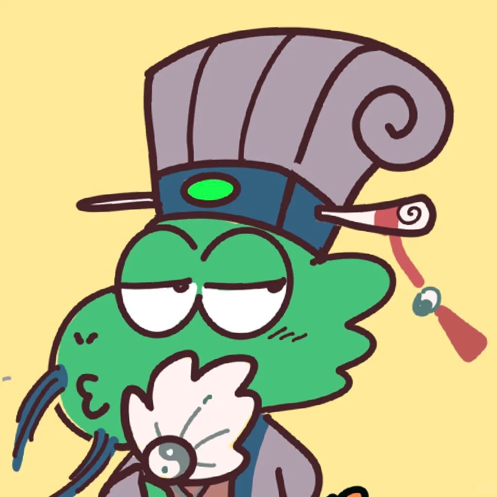 傲娇小神龙卡通龙头可爱头像_6