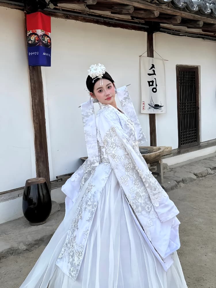 朝鲜延吉公主写真图片 民俗园拍摄_2
