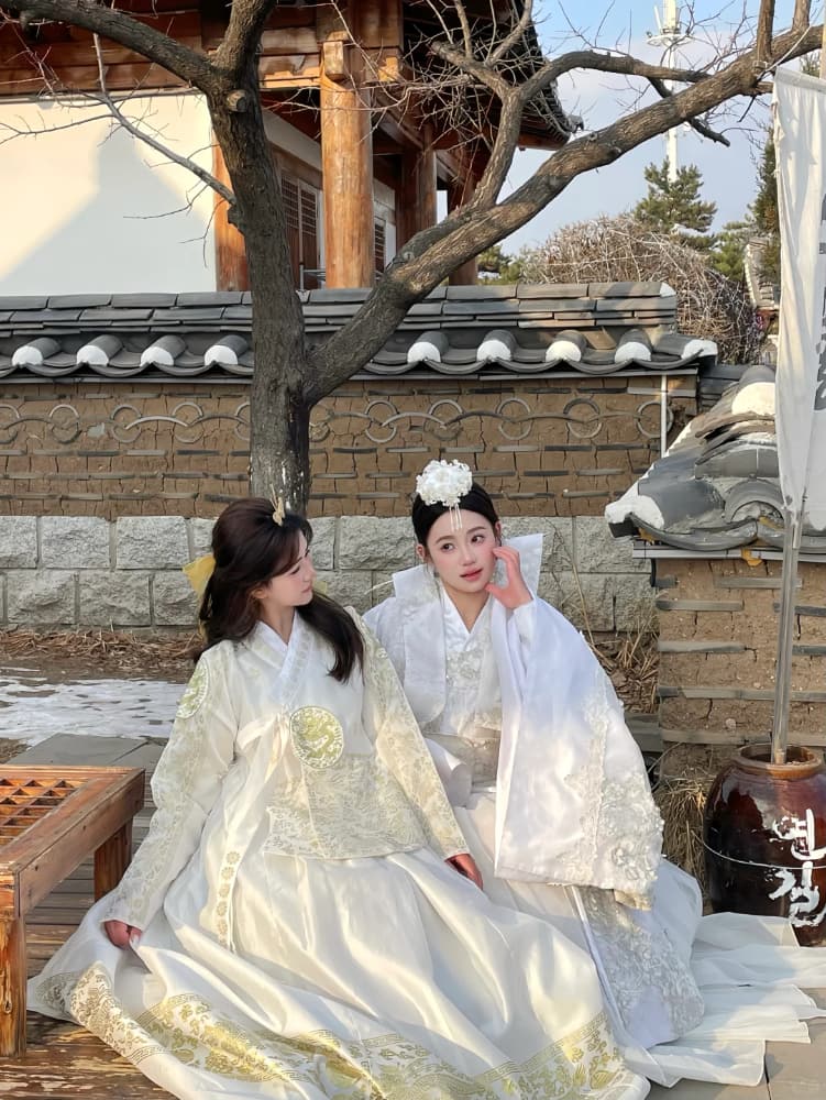 朝鲜延吉公主写真图片 民俗园拍摄_3