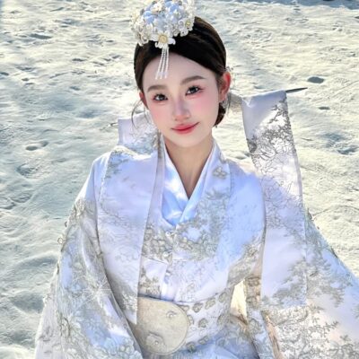 朝鲜延吉公主写真图片 民俗园拍摄