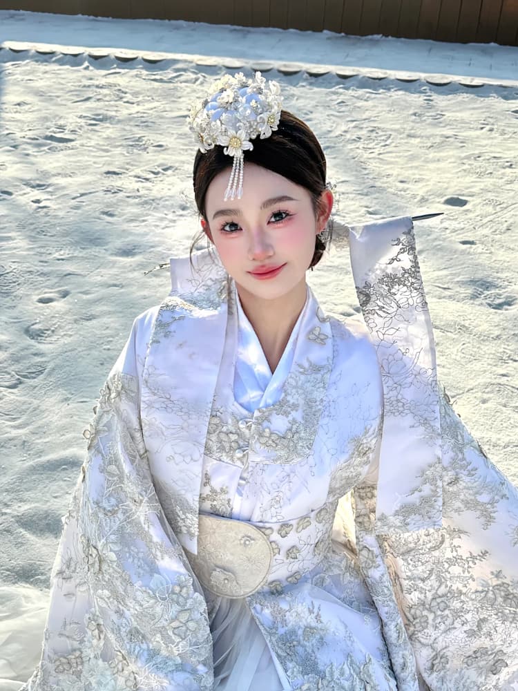 朝鲜延吉公主写真图片 民俗园拍摄_6