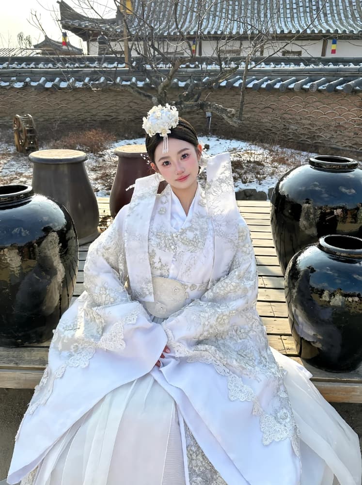 朝鲜延吉公主写真图片 民俗园拍摄_8