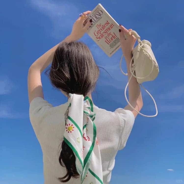 元气少女文艺小清新女生头像 可盐可甜真人女头_3