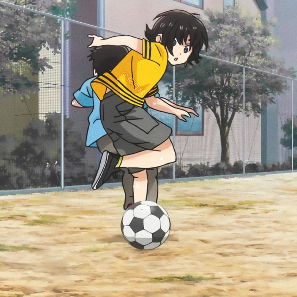 《蓝色监狱 》蜂乐回小时候玩足球可爱头像_9