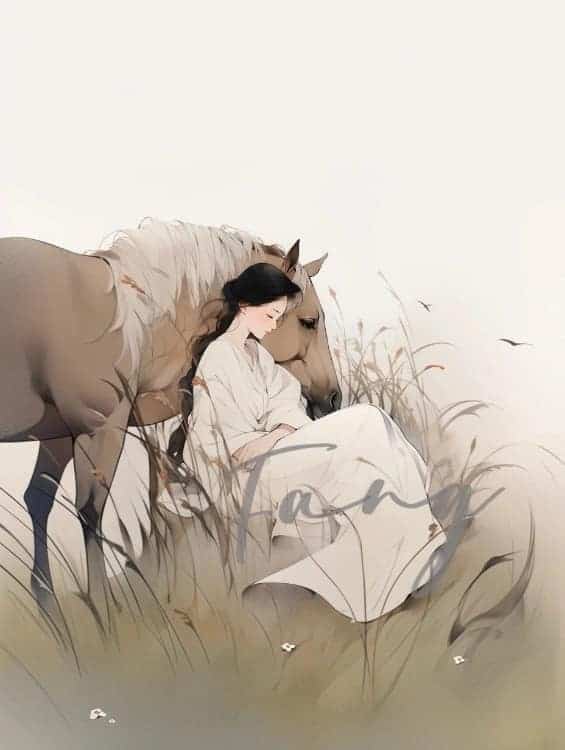 绝美清冷到极致的古风女生头像 让人心疼的微信女头_8