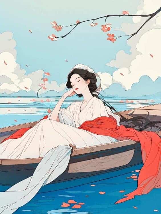 绝美清冷到极致的古风女生头像 让人心疼的微信女头_9