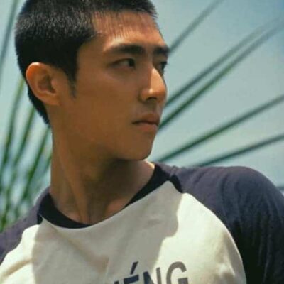 小鲜肉陈靖可寸头硬汉帅哥高清图