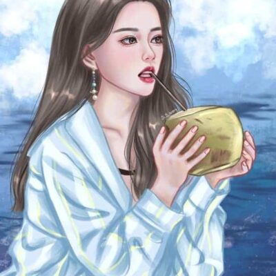 硬糖少女303成员刘些宁漫画头像