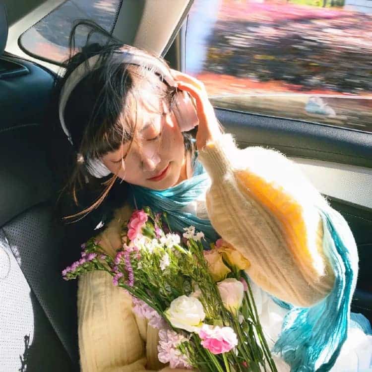 春天男友视角招桃花甜美女生头像_7