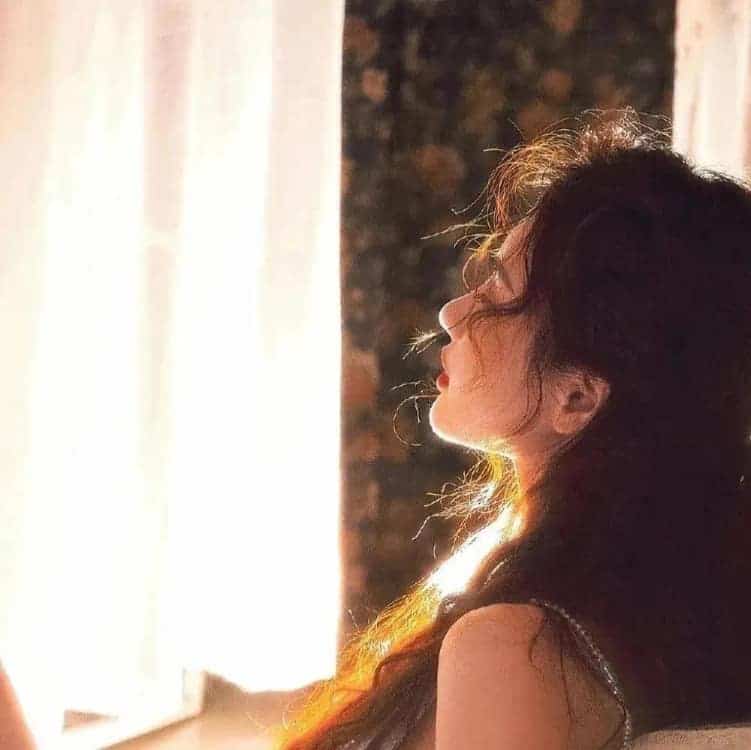 春天男友视角招桃花甜美女生头像_8