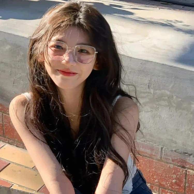 春天男友视角招桃花甜美女生头像_9