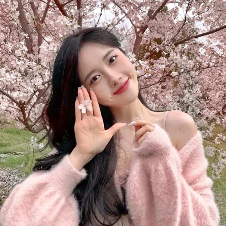 春天男友视角招桃花甜美女生头像_19