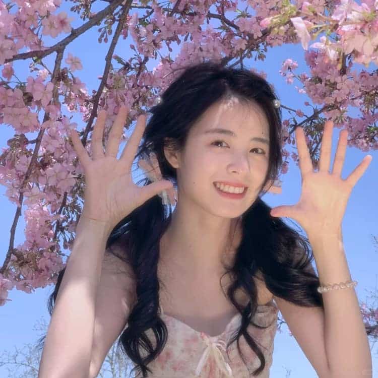 春天男友视角招桃花甜美女生头像_25