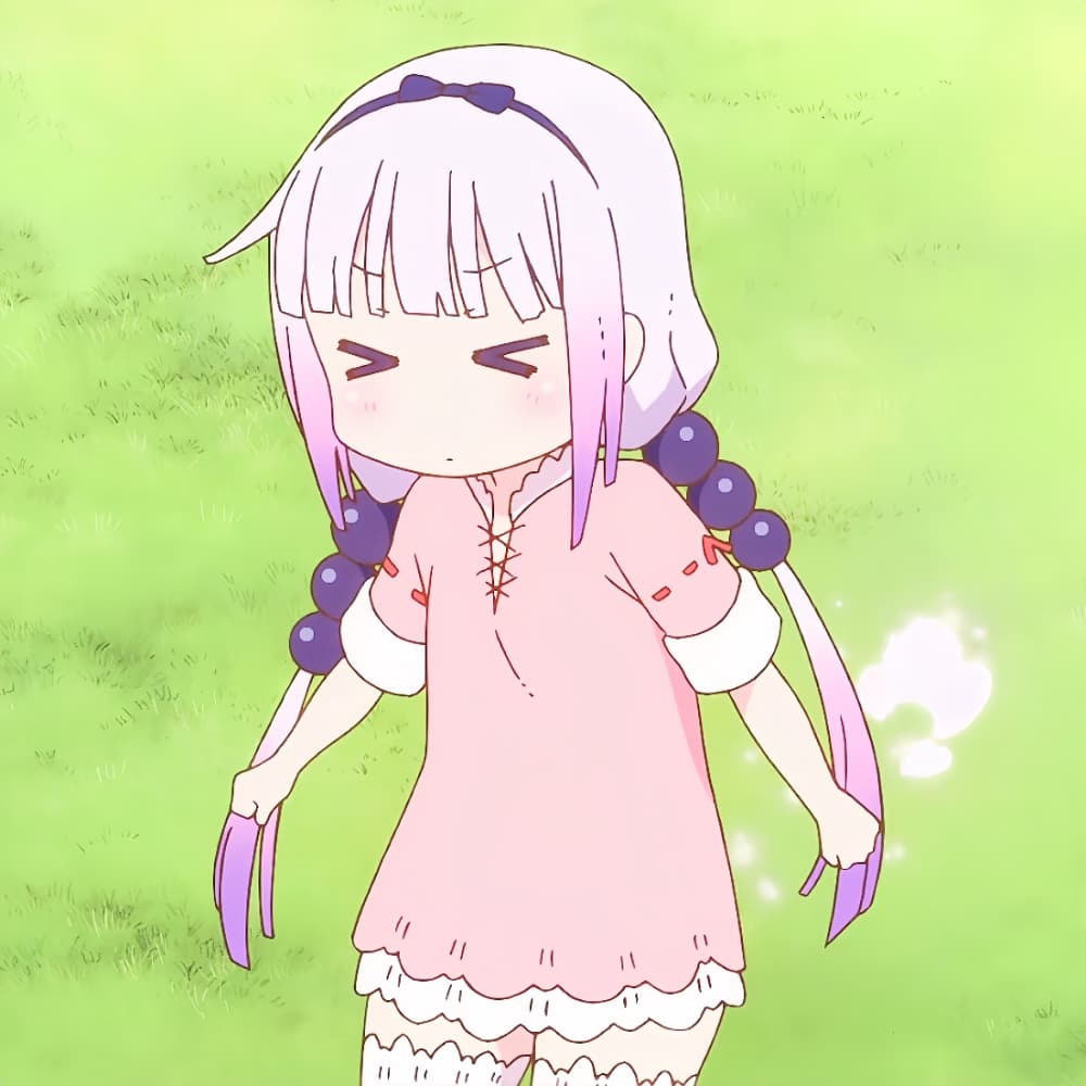 《小林家的龙女仆》康娜卡姆依/小林康娜可爱头像_8