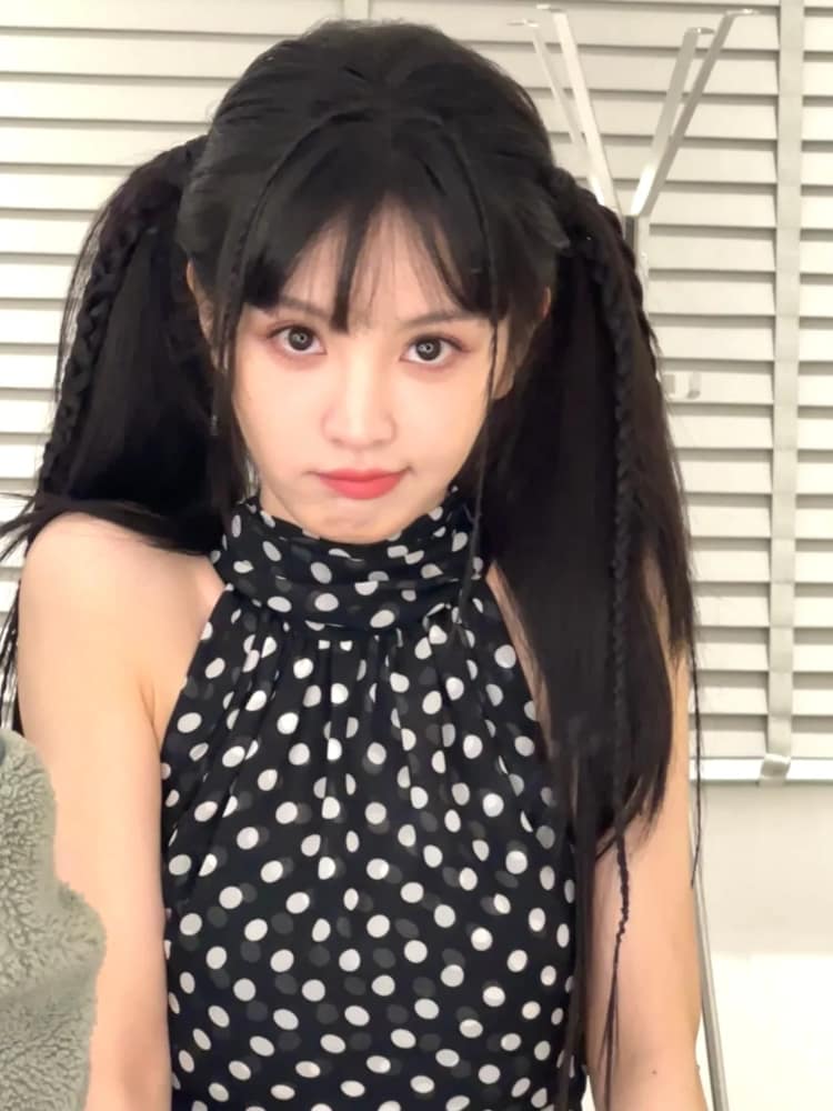 田曦薇双马尾图片变身元气少女_1