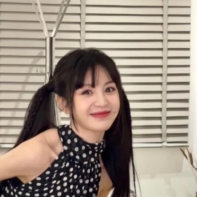 田曦薇双马尾图片变身元气少女