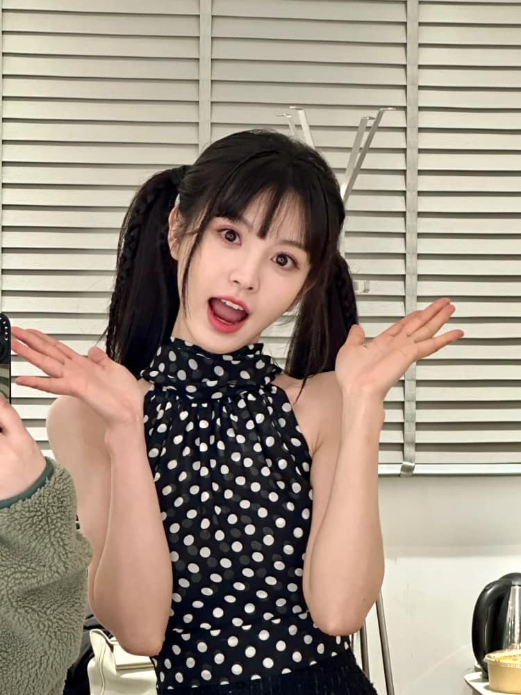 田曦薇双马尾图片变身元气少女_4