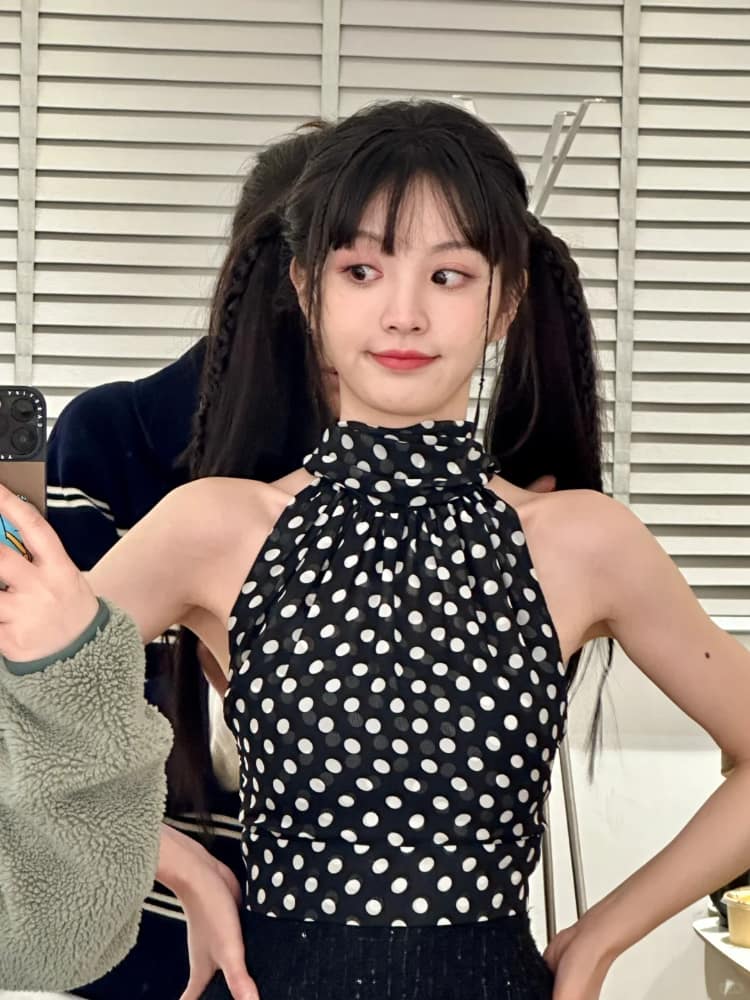 田曦薇双马尾图片变身元气少女_5