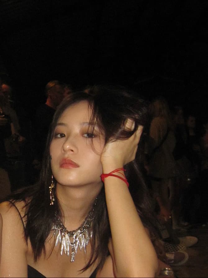 京圈公主李庚希辣妹妆图片精选_2