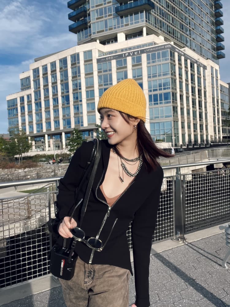 京圈公主李庚希辣妹妆图片精选_9