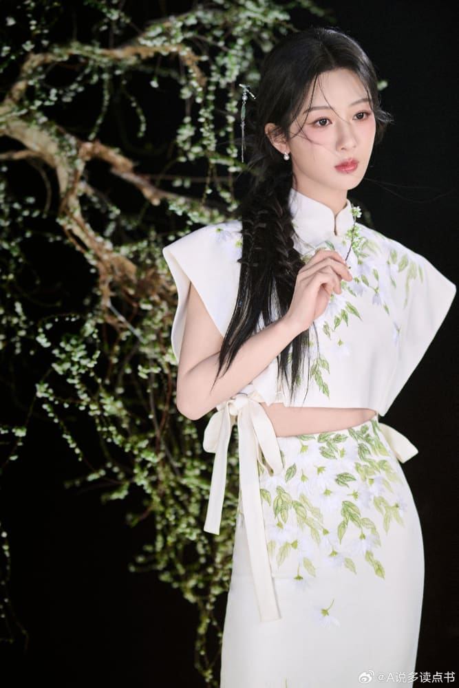 杨紫中国风古韵旗袍图片_2