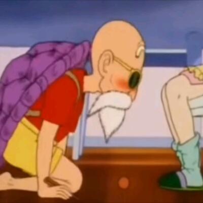 《龙珠》龟仙人大手从衣服下摆探进去名场面混剪
