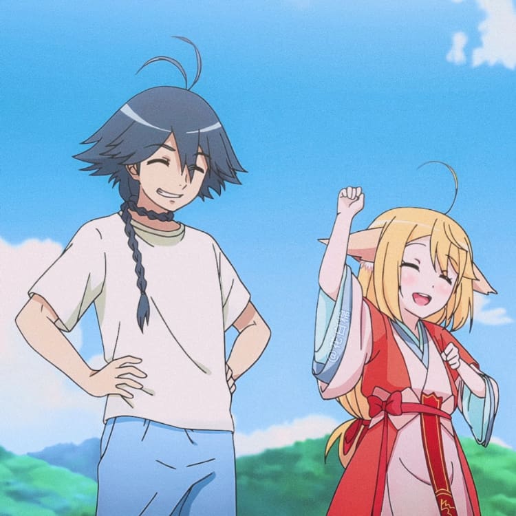 《狐妖小红娘》白月初 x 涂山苏苏 小夫妻动漫情侣头像_8