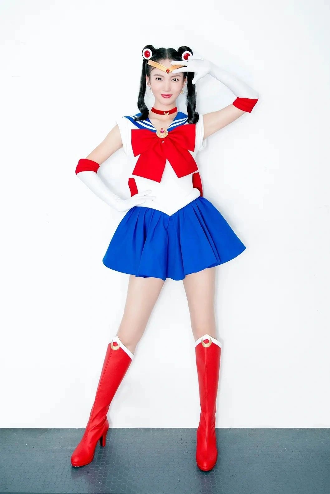 金晨二次元Cos美少女战士图片_1