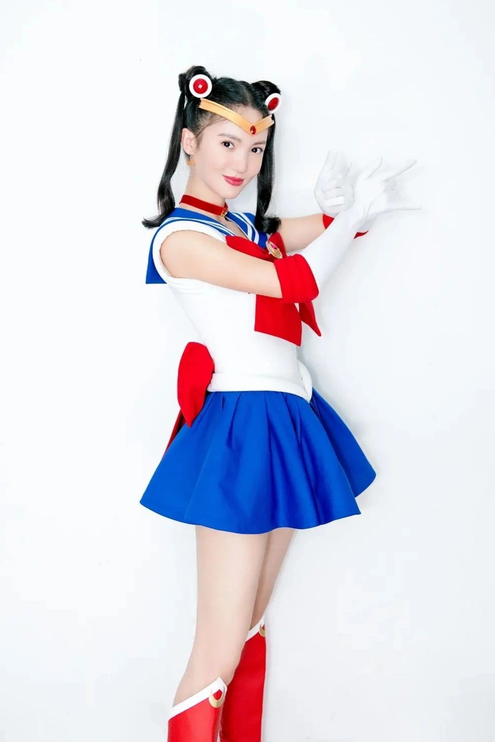 金晨二次元Cos美少女战士图片_2