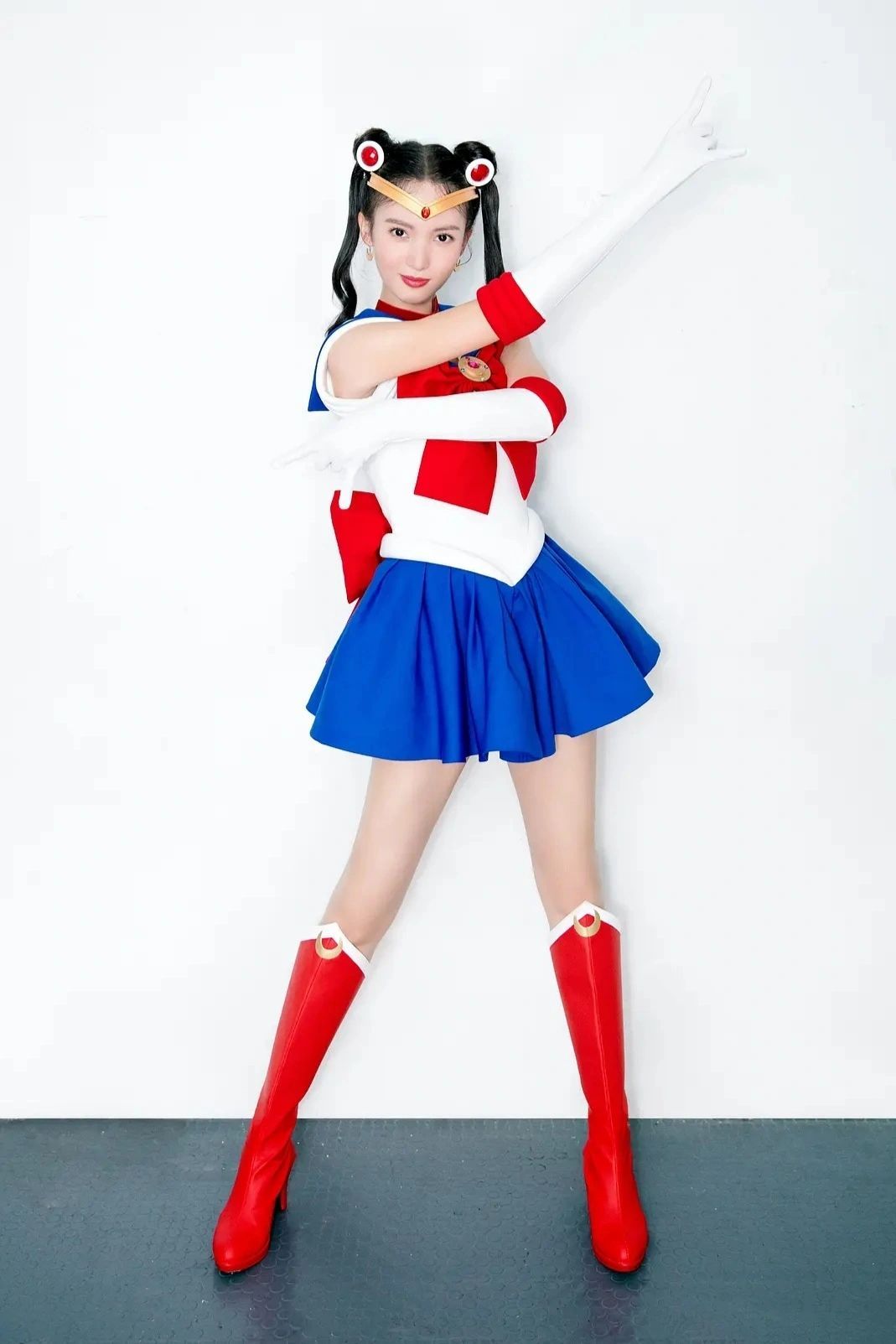 金晨二次元Cos美少女战士图片_5