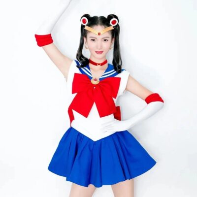 金晨二次元Cos美少女战士图片