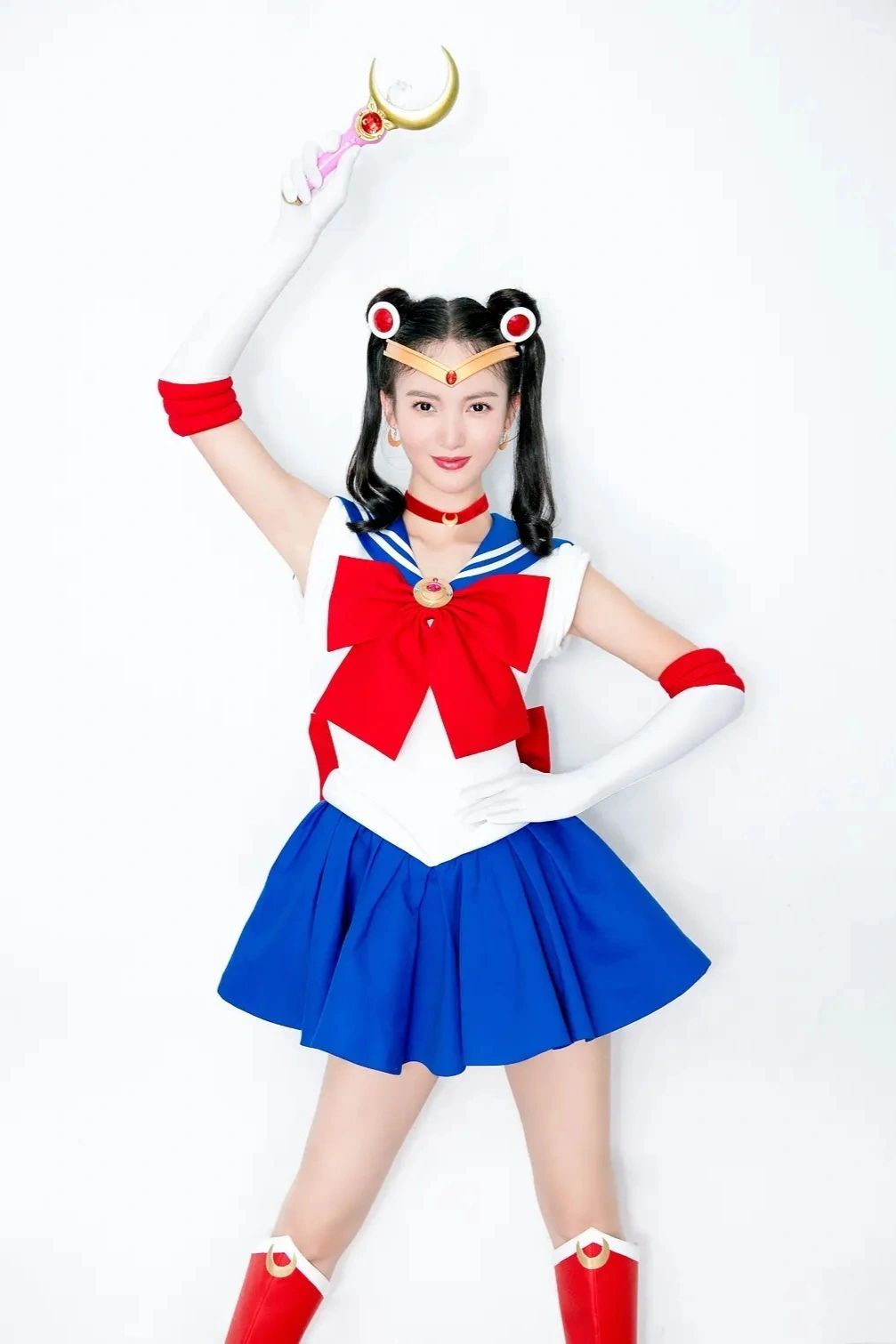 金晨二次元Cos美少女战士图片_6